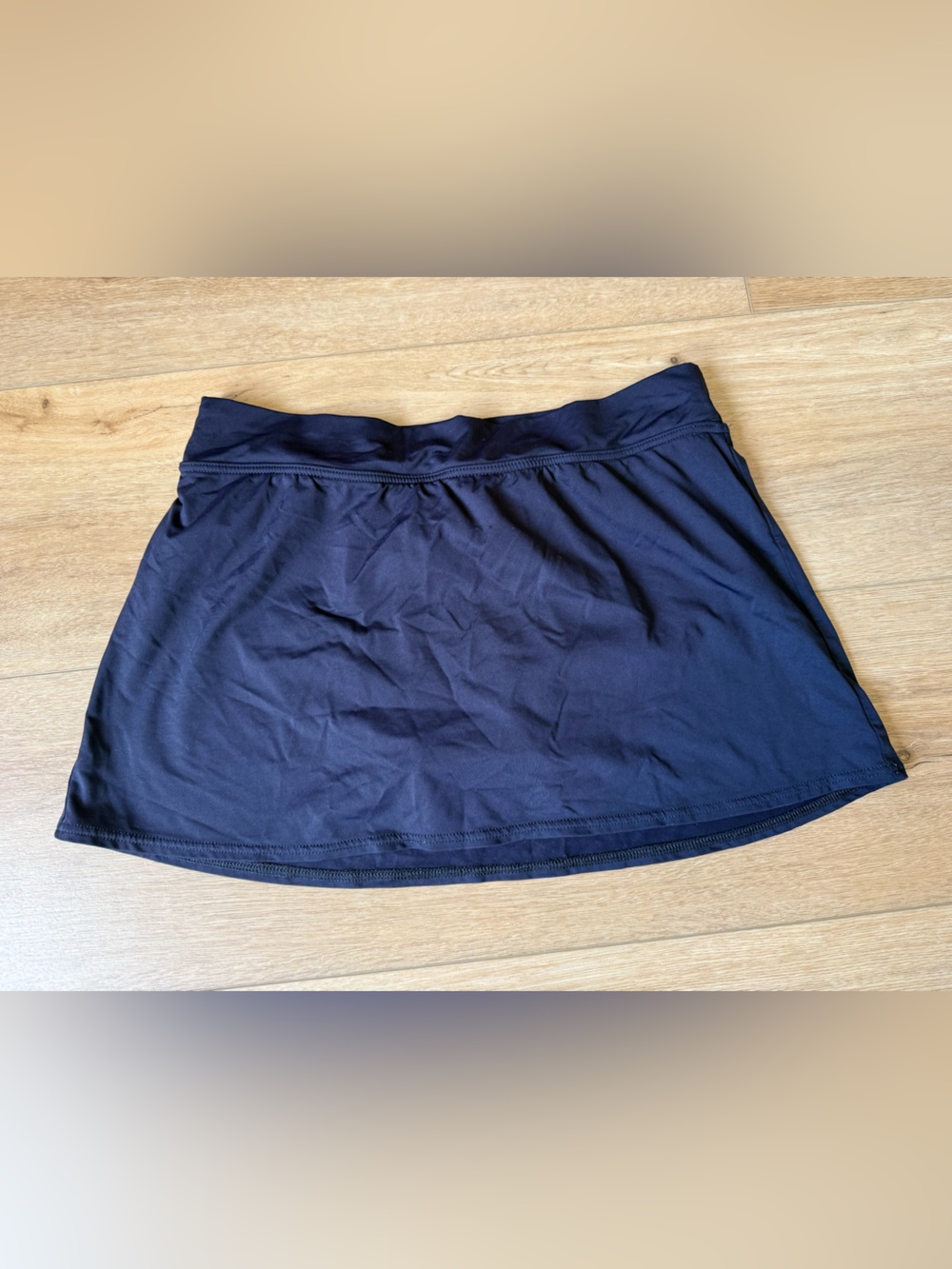 Lands' End Navy Blue Swim Skirt